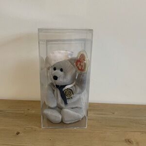 Vintage NWT Ronnie TY Beanie Baby sailor bear